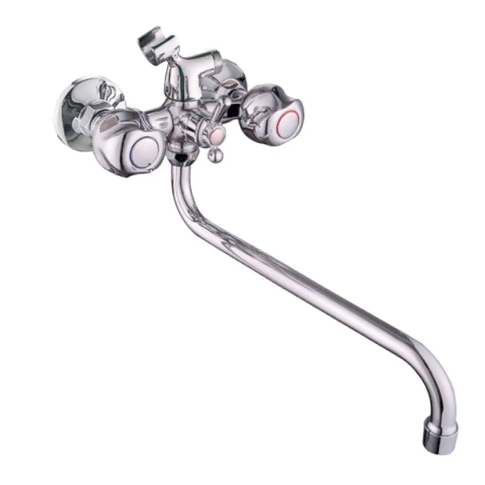 Фото Смеситель для ванны Maxonor MN2226 двухвентильный цвет хром