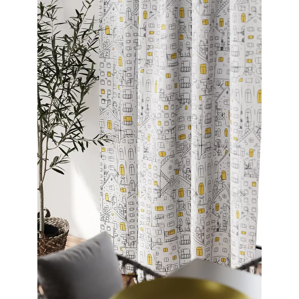 Фото 5 Штора блэкаут на шторной ленте Comfy Way Флонтос - 99 CW594099-260, 260x150 см, цвет серый Фото 5 Штора блэкаут на шторной ленте Comfy Way Флонтос - 99 CW594099-260, 260x150 см, цвет серый