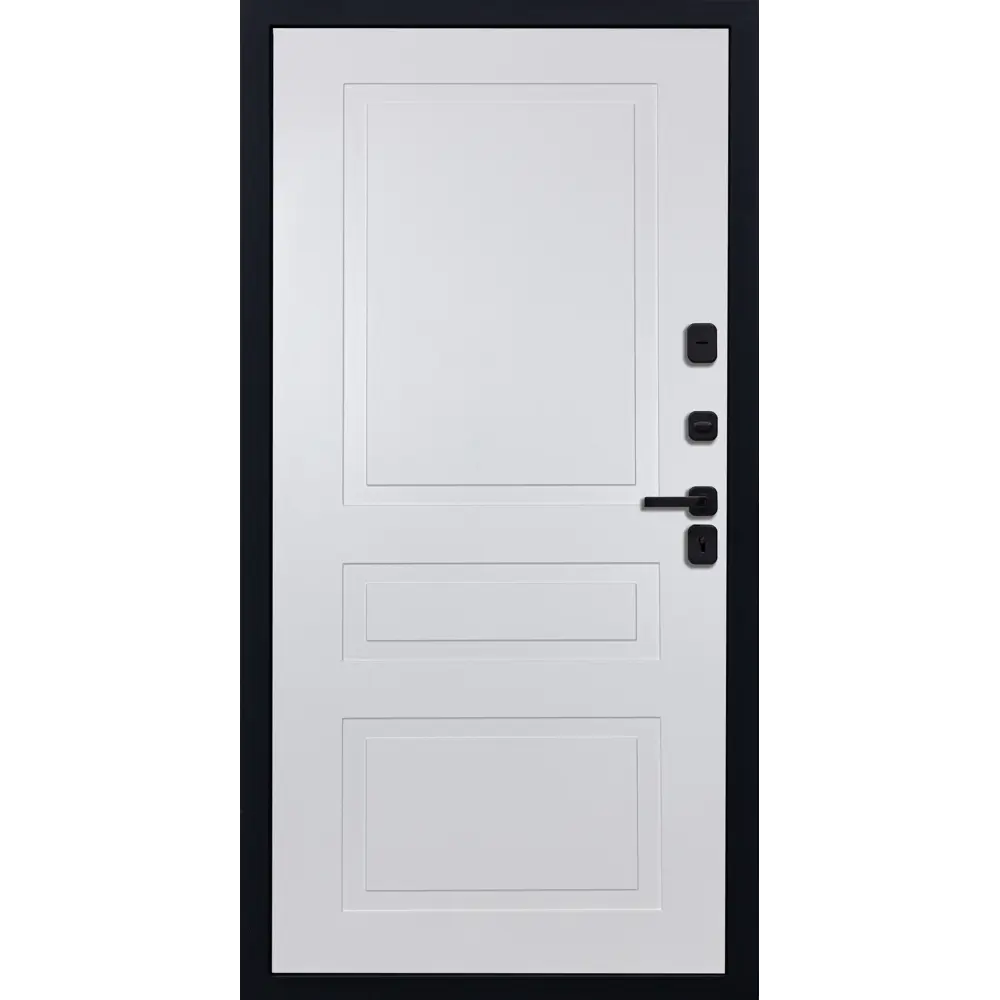 Фото 3 Входная дверь Diva 97/1 левый 205x96см цвет дуб натуральный/белый софт н7