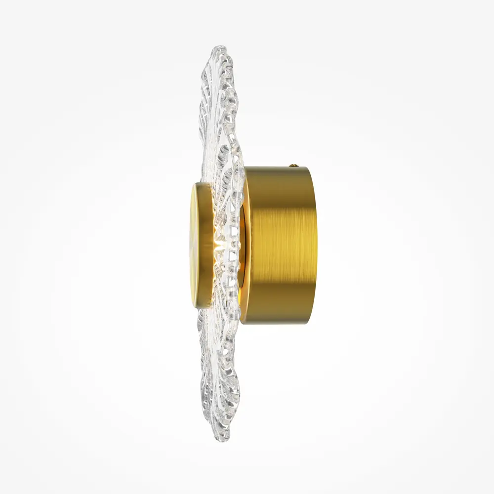 Фото 8 Настенный светильник светодиодный Maytoni Sparkle Mod343wl-l5bs3k3 теплый белый (желтый) свет цвет латунь Фото 8 Настенный светильник светодиодный Maytoni Sparkle Mod343wl-l5bs3k3 теплый белый (желтый) свет цвет латунь