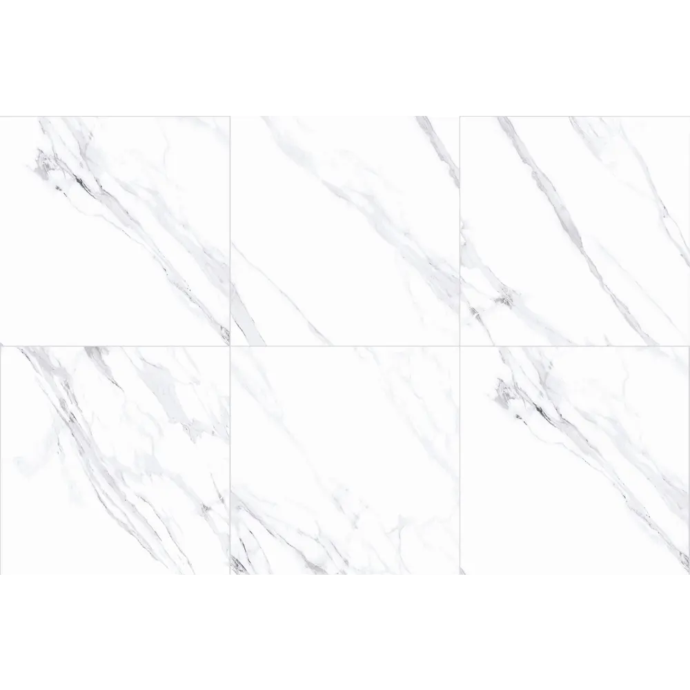Фото Керамогранит Staro Silk Statuario Calipso Matt 60x60см цвет белый Фото Керамогранит Staro Silk Statuario Calipso Matt 60x60см цвет белый