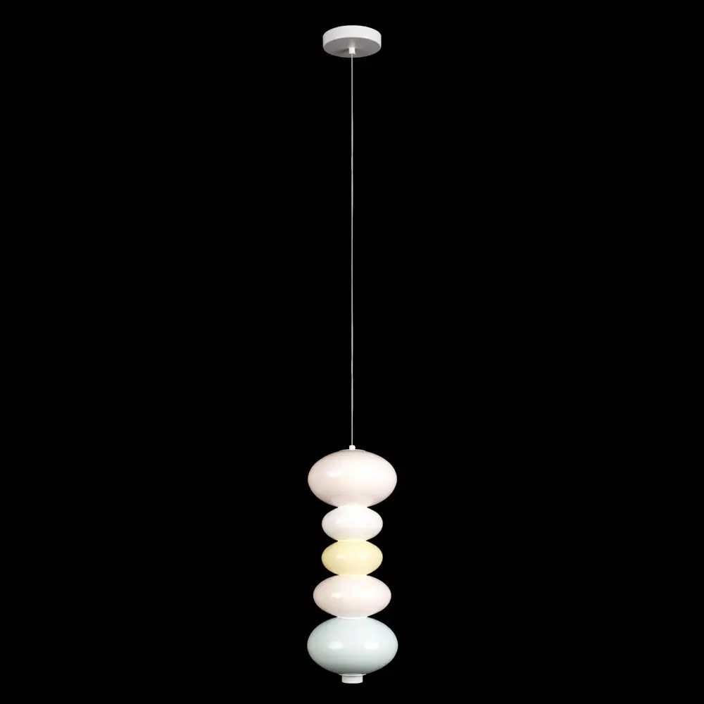 Фото Светильник подвесной светодиодный Loft It Macaroon 10271p-c 9 м² теплый белый (желтый) свет цвет разноцветный Фото Светильник подвесной светодиодный Loft It Macaroon 10271p-c 9 м² теплый белый (желтый) свет цвет разноцветный