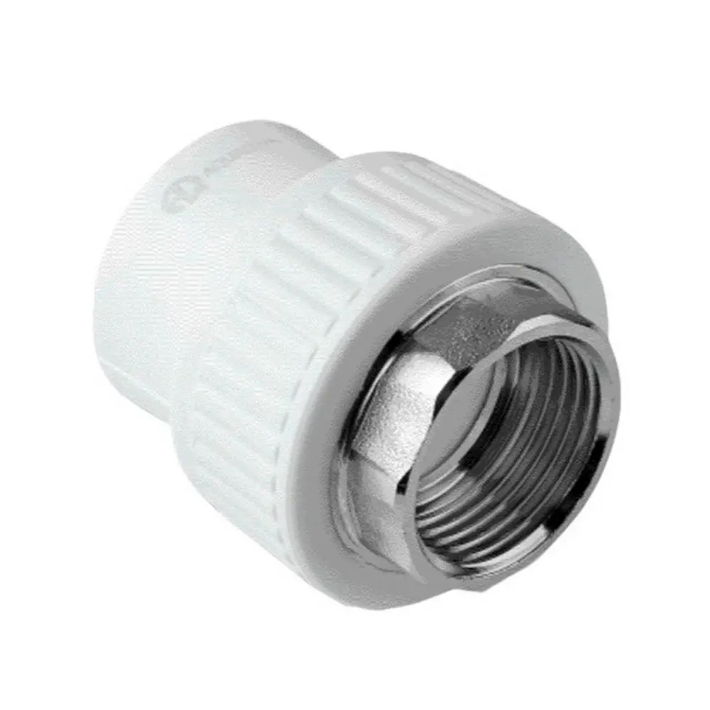 Фото Муфта комбинированная Aqualink 2"x63 ВР-ВП полипропилен 03581 Фото Муфта комбинированная Aqualink 2"x63 ВР-ВП полипропилен 03581