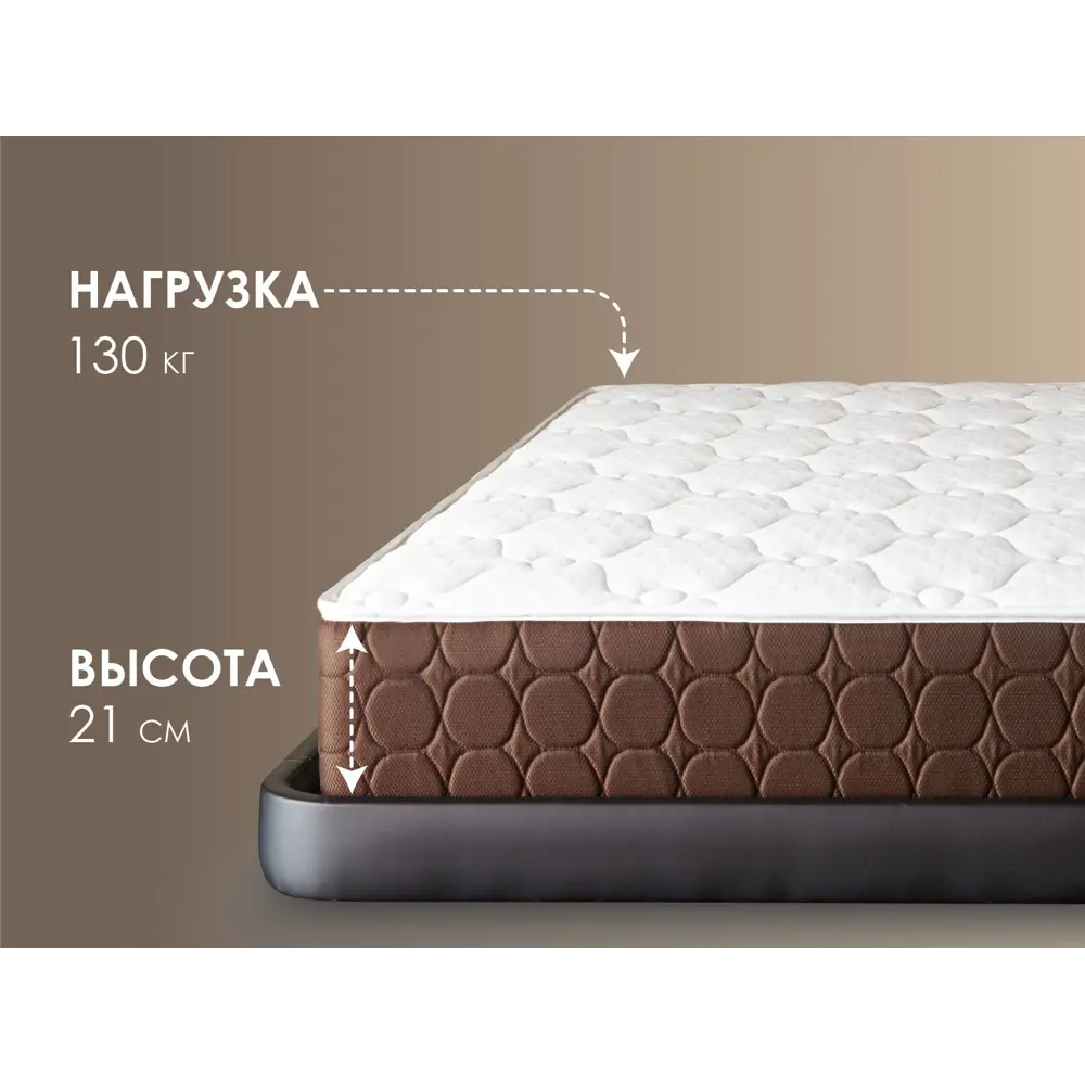 Фото 4 Матрас Димакс Мега Базис плюс 90x200x21 см независимый пружинный блок, односпальный Фото 4 Матрас Димакс Мега Базис плюс 90x200x21 см независимый пружинный блок, односпальный