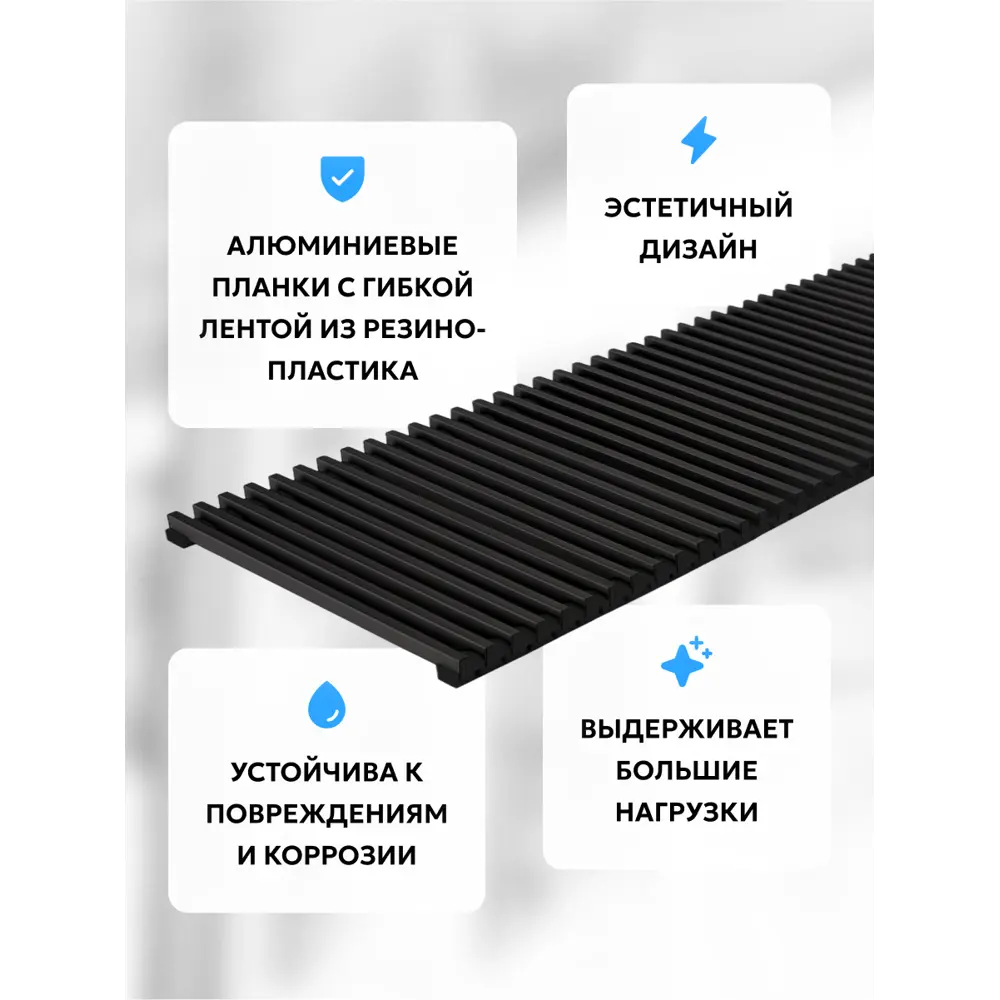 Фото 6 Конвектор внутрипольный с решеткой Techno 2000x150x65 мм медь черный Фото 6 Конвектор внутрипольный с решеткой Techno 2000x150x65 мм медь черный