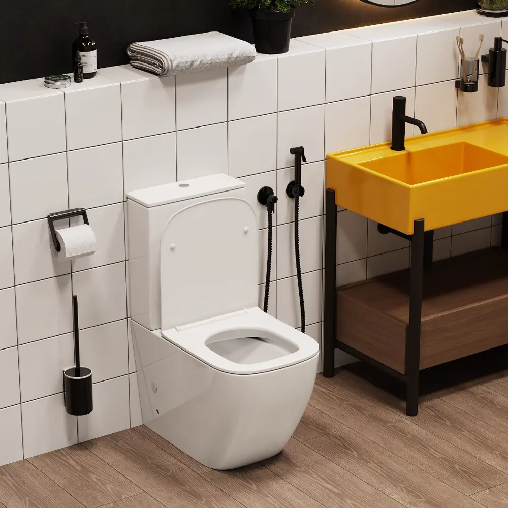 Фото 4 Унитаз-компакт Ceruttispa BELLA CT8709 безободковый сиденье с микролифтом Фото 4 Унитаз-компакт Ceruttispa BELLA CT8709 безободковый сиденье с микролифтом