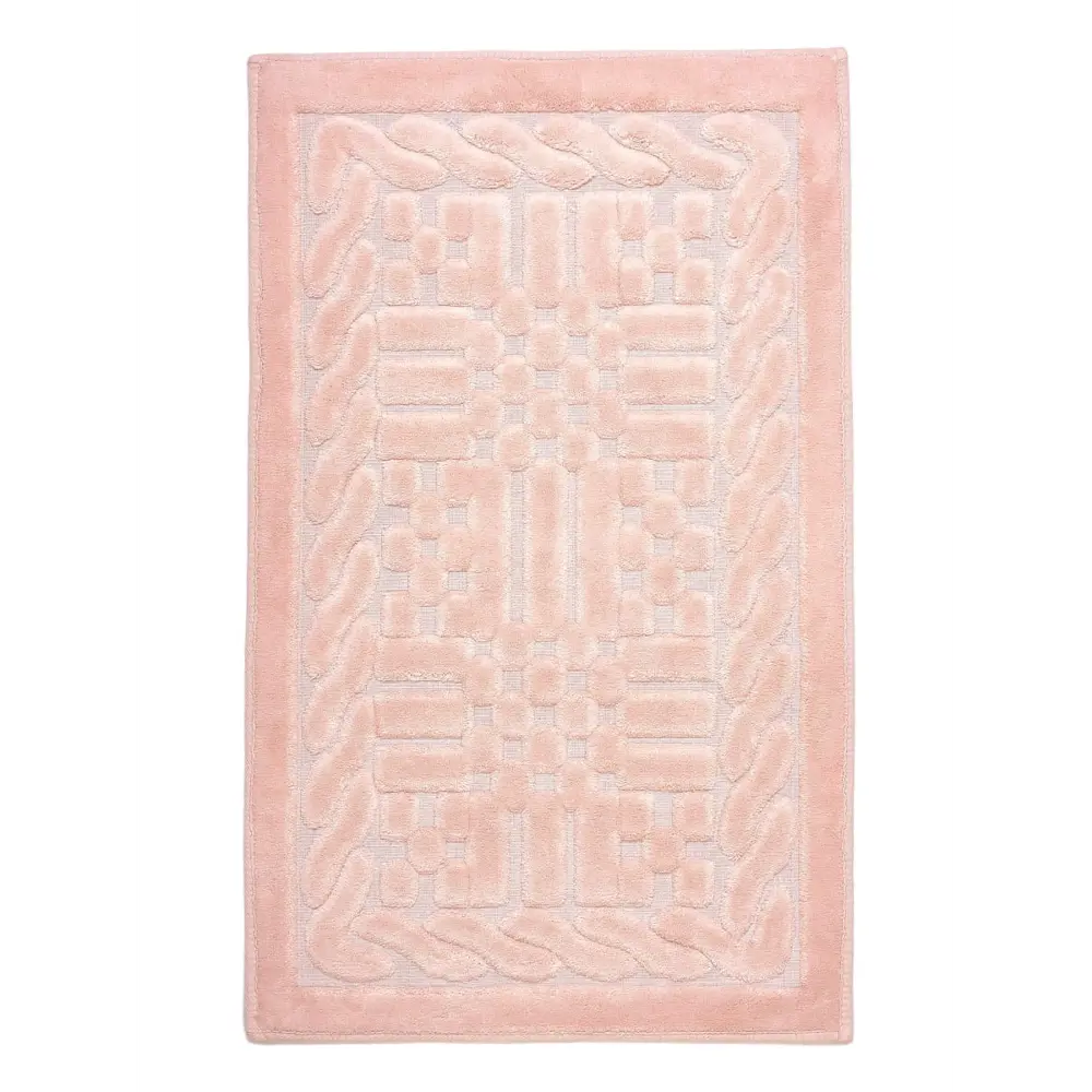 Фото 2 Коврик для ванной комнаты Arya Home Collection 8680943041616 120x70см цвет розовый Фото 2 Коврик для ванной комнаты Arya Home Collection 8680943041616 120x70см цвет розовый