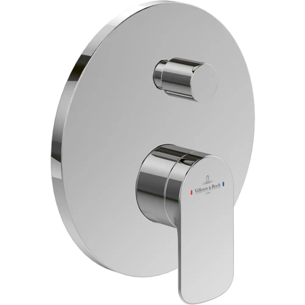 Фото Смеситель для ванны VILLEROY & BOCH O.novo однорычажный скрытого монтажа цвет хром Фото Смеситель для ванны VILLEROY & BOCH O.novo однорычажный скрытого монтажа цвет хром