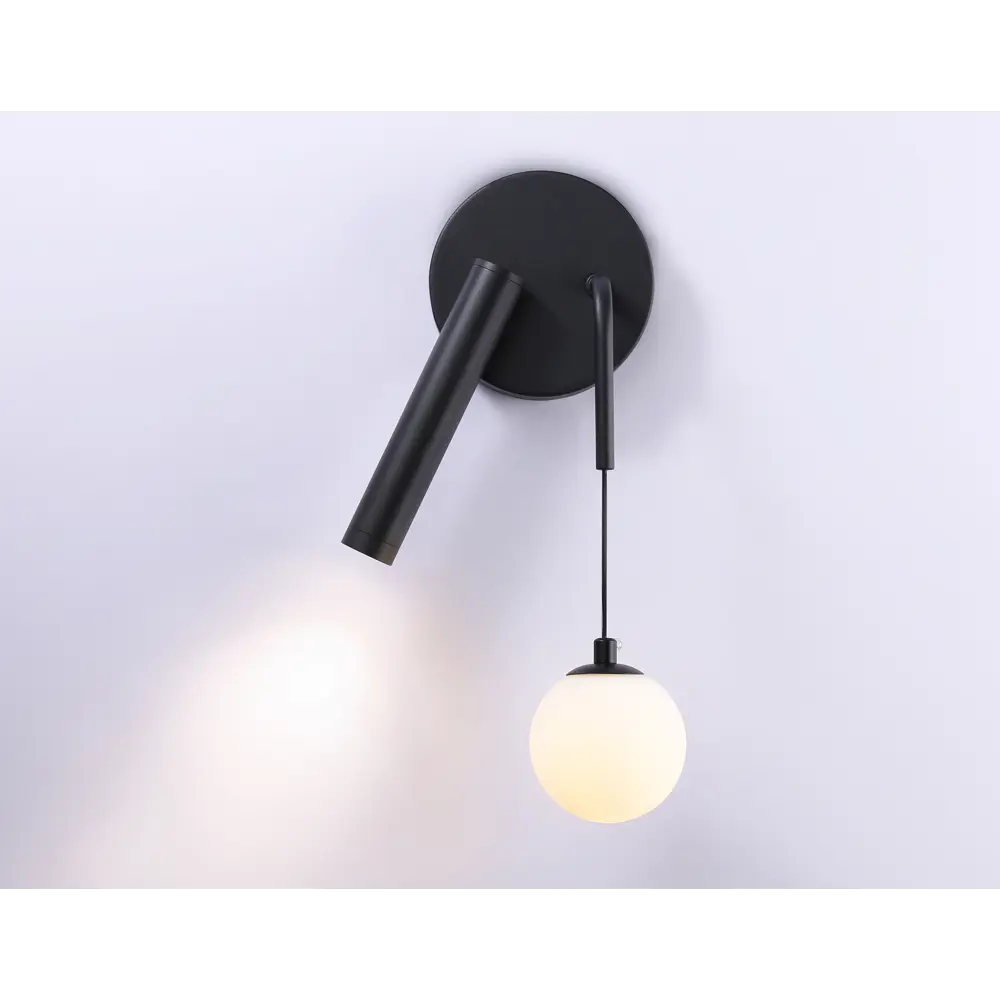 Фото 4 Настенный светильник Ambrella light Fl66385 цвет черный Фото 4 Настенный светильник Ambrella light Fl66385 цвет черный