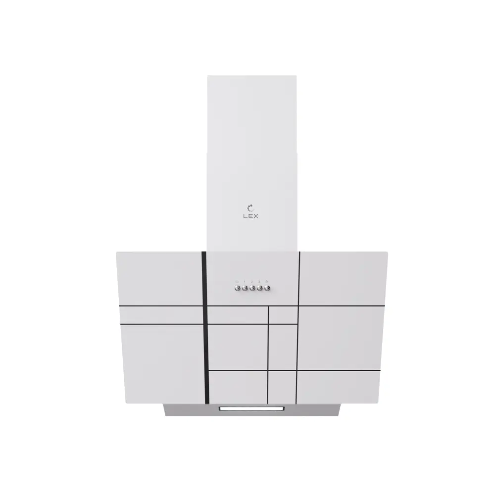 Фото Вытяжка Lex MOZA 600 R1 WHITE 60 см цвет белый Фото Вытяжка Lex MOZA 600 R1 WHITE 60 см цвет белый