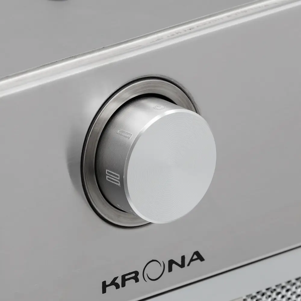 Фото 9 Вытяжка Krona SVEN 600 inox one knob 52.5 см цвет серый/серебристый Фото 9 Вытяжка Krona SVEN 600 inox one knob 52.5 см цвет серый/серебристый