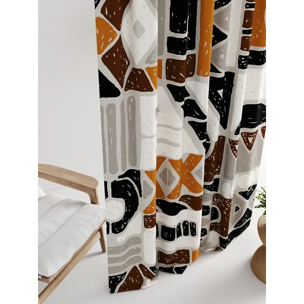 Фото 3 Штора на шторной ленте Comfy Way Линсти - 187 CW592187-270, 270x150 см, цвет бежевый