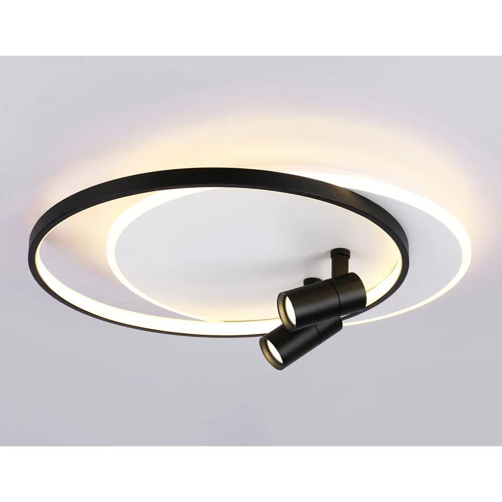 Фото 7 Люстра потолочная светодиодная Ambrella light Fl51392 с пультом управления 14 м² нейтральный белый свет цвет белый Фото 7 Люстра потолочная светодиодная Ambrella light Fl51392 с пультом управления 14 м² нейтральный белый свет цвет белый