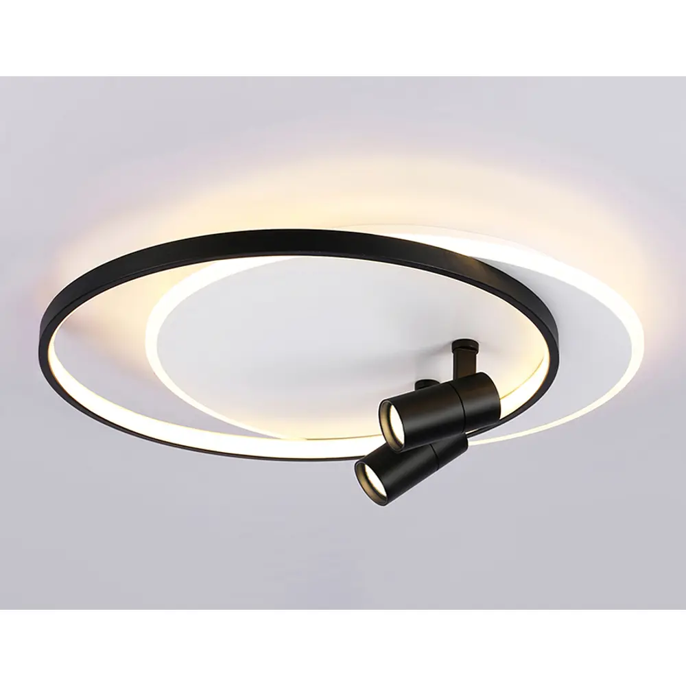 Фото 6 Люстра потолочная светодиодная Ambrella light Fl51392 с пультом управления 14 м² нейтральный белый свет цвет белый Фото 6 Люстра потолочная светодиодная Ambrella light Fl51392 с пультом управления 14 м² нейтральный белый свет цвет белый
