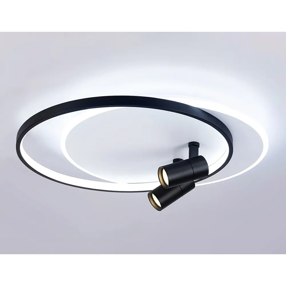 Фото 8 Люстра потолочная светодиодная Ambrella light Fl51392 с пультом управления 14 м² нейтральный белый свет цвет белый Фото 8 Люстра потолочная светодиодная Ambrella light Fl51392 с пультом управления 14 м² нейтральный белый свет цвет белый