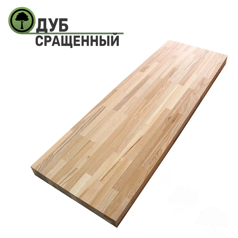 Фото 2 Подоконник из дерева Big House дуб 1100x200x40мм сращенный Фото 2 Подоконник из дерева Big House дуб 1100x200x40мм сращенный