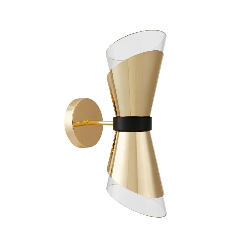 Фото Настенный светильник Lumina deco Fabro Ldw 7013-2 f.gd+pr цвет золотистый Фото Настенный светильник Lumina deco Fabro Ldw 7013-2 f.gd+pr цвет золотистый
