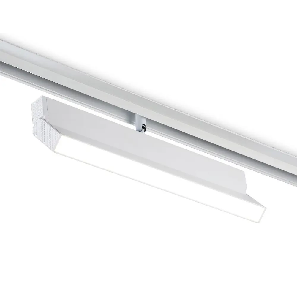 Фото Трековый светильник линейный светодиодный Ambrella light Gl4065 18 Вт цвет белый Фото Трековый светильник линейный светодиодный Ambrella light Gl4065 18 Вт цвет белый