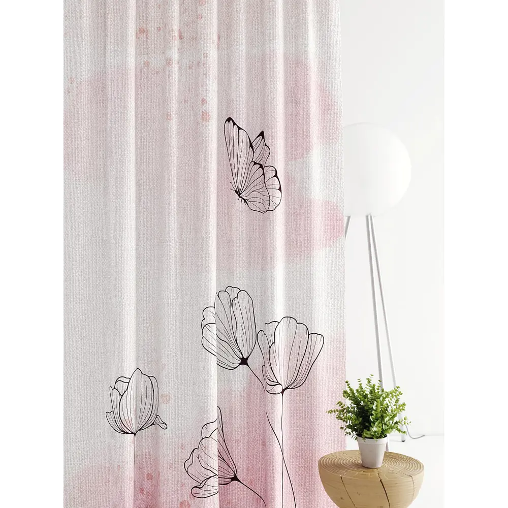 Фото 4 Штора на шторной ленте Comfy Way Линсти - 364 CW592364-270, 270x150 см, цвет бежевый Фото 4 Штора на шторной ленте Comfy Way Линсти - 364 CW592364-270, 270x150 см, цвет бежевый