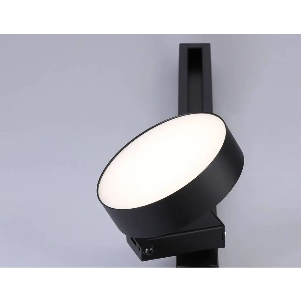 Фото 4 Трековый светильник спот светодиодный Ambrella Light 15 Вт однофазный теплый белый (желтый) свет цвет черный Фото 4 Трековый светильник спот светодиодный Ambrella Light 15 Вт однофазный теплый белый (желтый) свет цвет черный