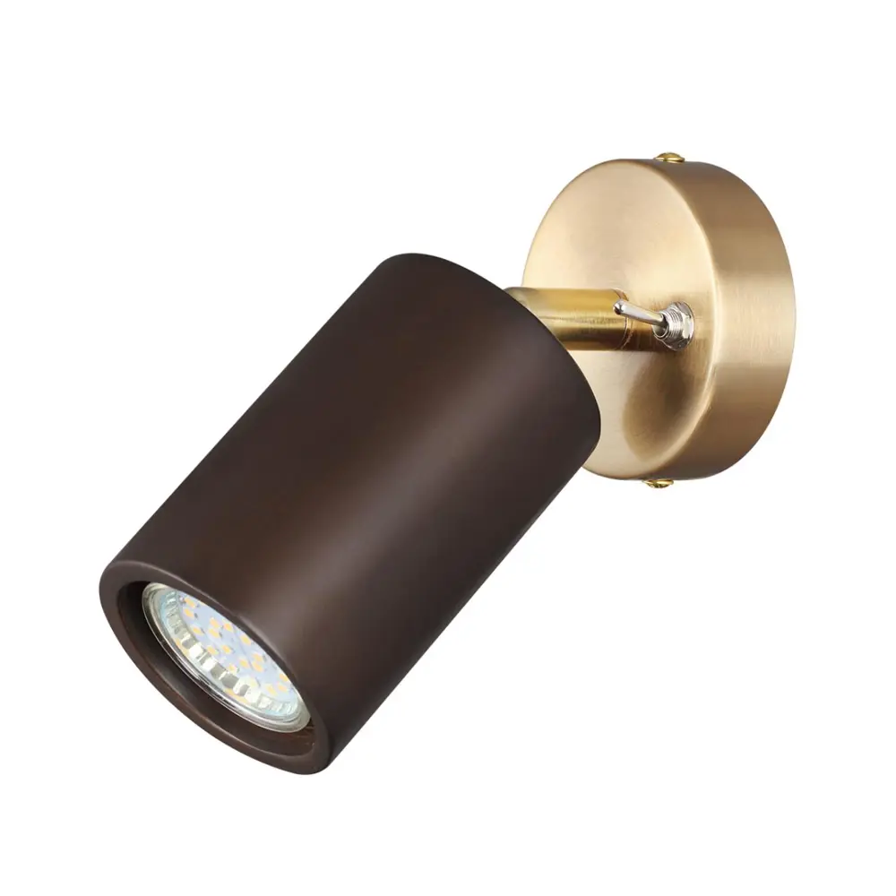 Фото Настенный светильник светодиодный Odeon light Caucho 7062/1w теплый белый (желтый) свет цвет бронза/темное дерево Фото Настенный светильник светодиодный Odeon light Caucho 7062/1w теплый белый (желтый) свет цвет бронза/темное дерево