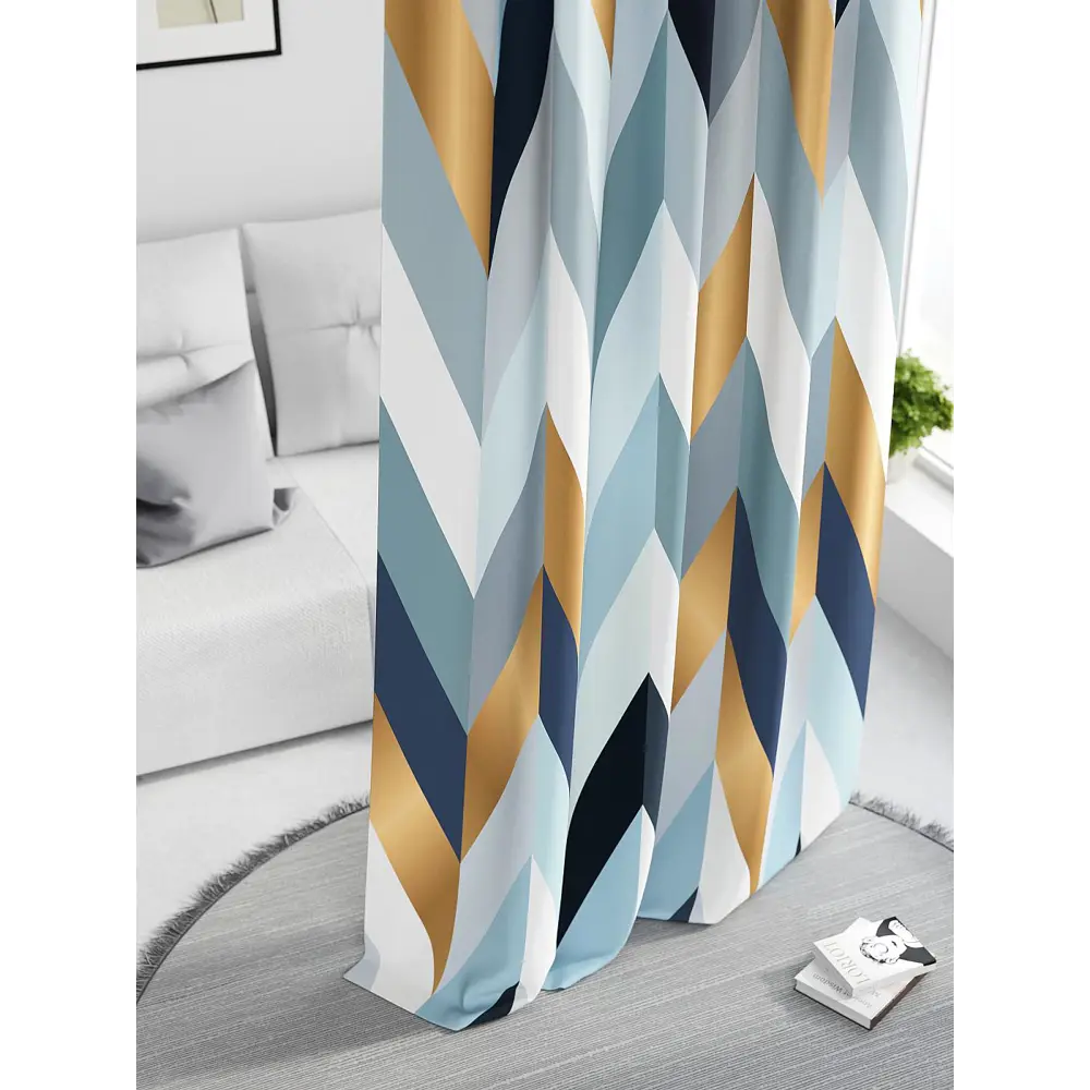 Фото 3 Штора на шторной ленте Comfy Way Нилсти - 53 CW593053-260, 260x150 см, цвет белый