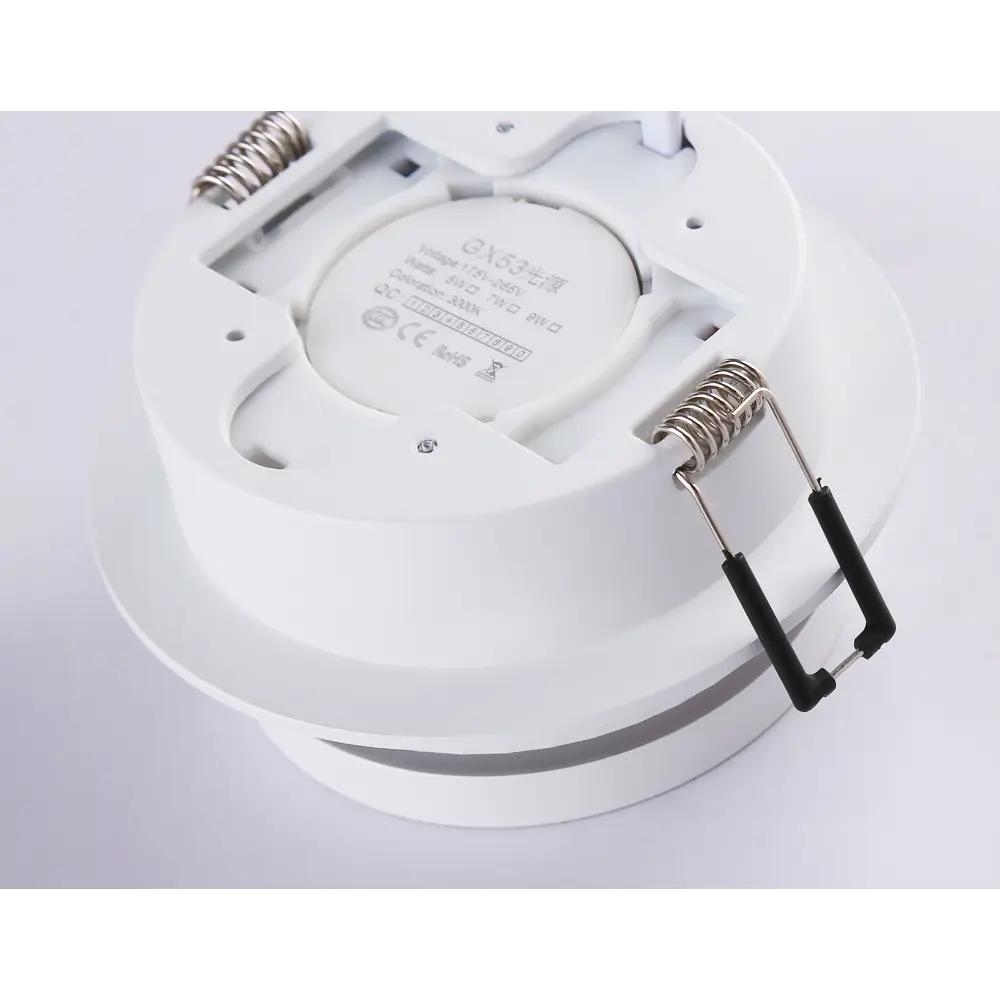 Фото 4 Светильник точечный встраиваемый Ambrella light Techno spot Tn5240 под отверстие 93 мм GX53 цвет белый Фото 4 Светильник точечный встраиваемый Ambrella light Techno spot Tn5240 под отверстие 93 мм GX53 цвет белый