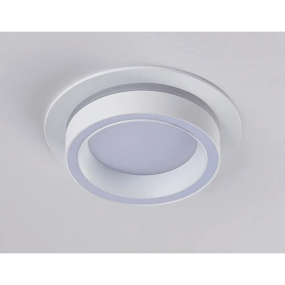 Фото 2 Светильник точечный встраиваемый Ambrella light Techno spot Tn5240 под отверстие 93 мм GX53 цвет белый Фото 2 Светильник точечный встраиваемый Ambrella light Techno spot Tn5240 под отверстие 93 мм GX53 цвет белый