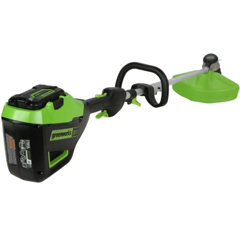 Фото 3 Триммер аккумуляторный бесщёточный Greenworks 2108307 60 В 1x4 Ач АКБ и ЗУ в комплекте Фото 3 Триммер аккумуляторный бесщёточный Greenworks 2108307 60 В 1x4 Ач АКБ и ЗУ в комплекте