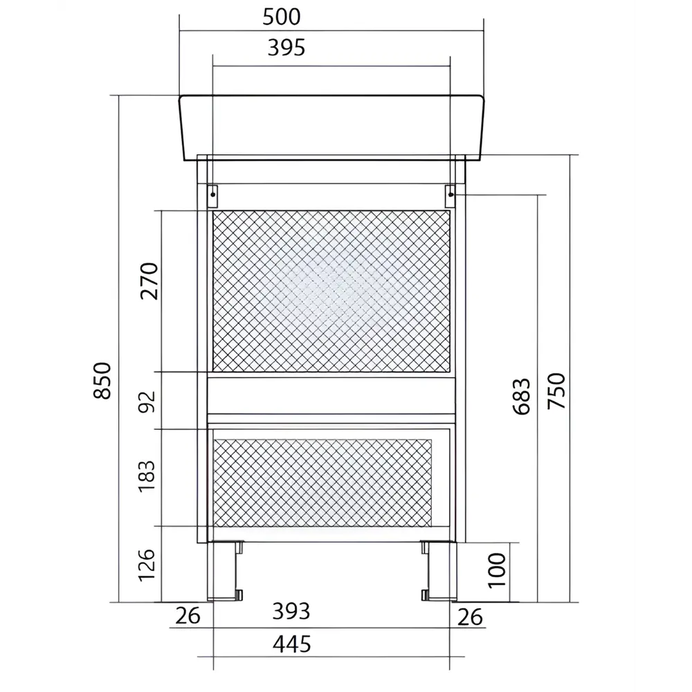 Фото 8 Тумба под раковину в ванную напольная 1Marka Tera 50 цвет дуб Сонома Фото 8 Тумба под раковину в ванную напольная 1Marka Tera 50 цвет дуб Сонома