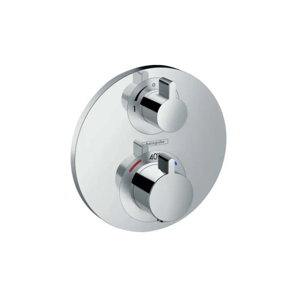 Фото 2 Смеситель для душа Hansgrohe Ecostat S 15757000 термостат цвет хром Фото 2 Смеситель для душа Hansgrohe Ecostat S 15757000 термостат цвет хром