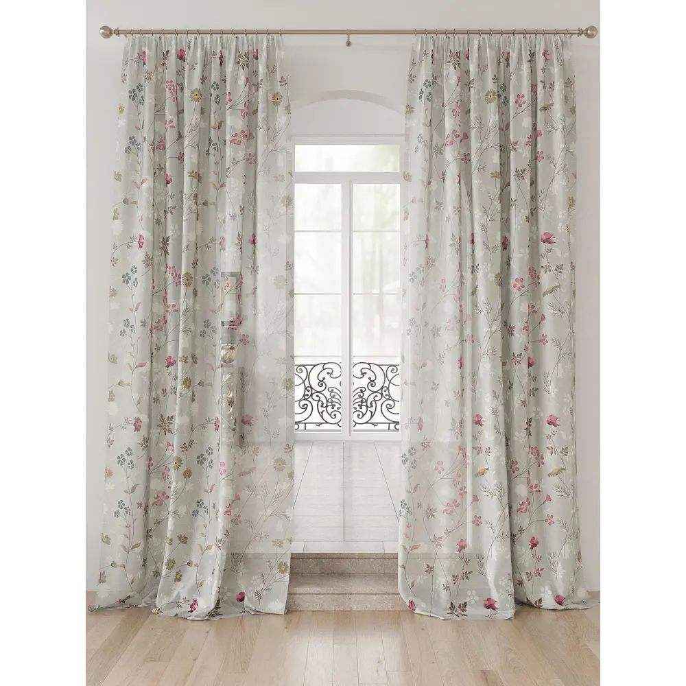 Фото Тюль Comfy way Лоуна - 14 CW754014-230 на шторной ленте 230x150 см цвет графит Фото Тюль Comfy way Лоуна - 14 CW754014-230 на шторной ленте 230x150 см цвет графит