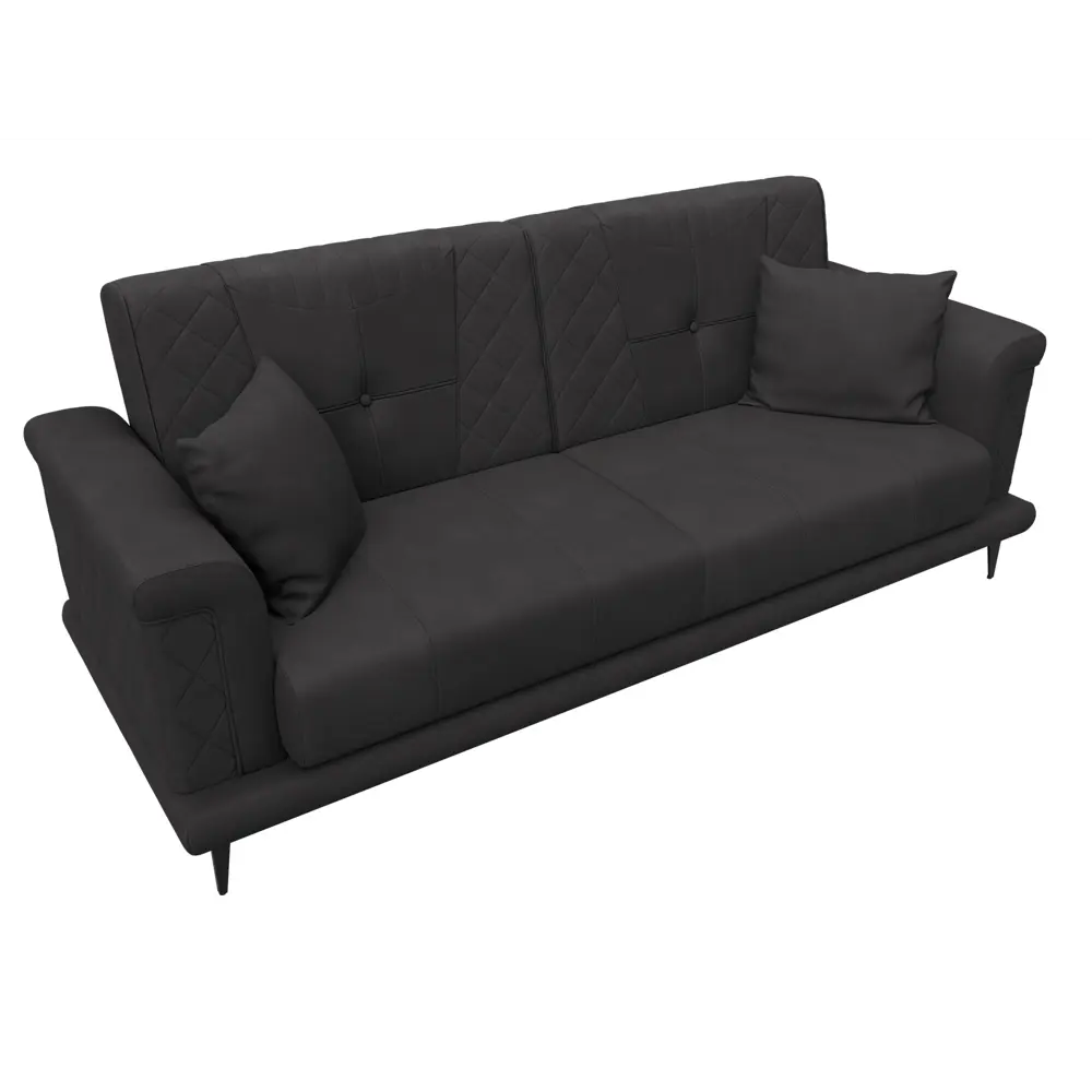 Фото 6 Диван раскладной Лига диванов Диван прямой Неаполь 227x100x92 см замша цвет joly 08 коричневый Фото 6 Диван раскладной Лига диванов Диван прямой Неаполь 227x100x92 см замша цвет joly 08 коричневый