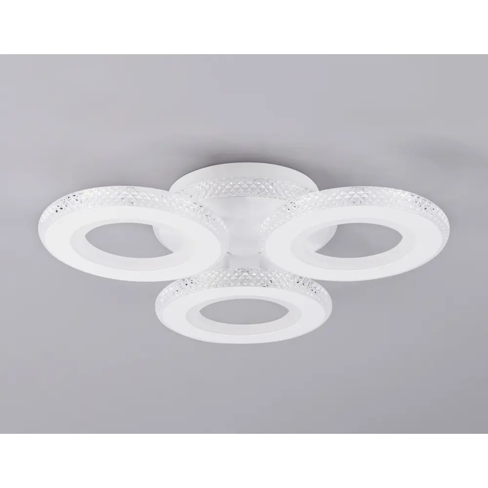 Фото 9 Люстра потолочная светодиодная Ambrella light Fa8866 с пультом управления 8 м² нейтральный белый свет цвет белый Фото 9 Люстра потолочная светодиодная Ambrella light Fa8866 с пультом управления 8 м² нейтральный белый свет цвет белый