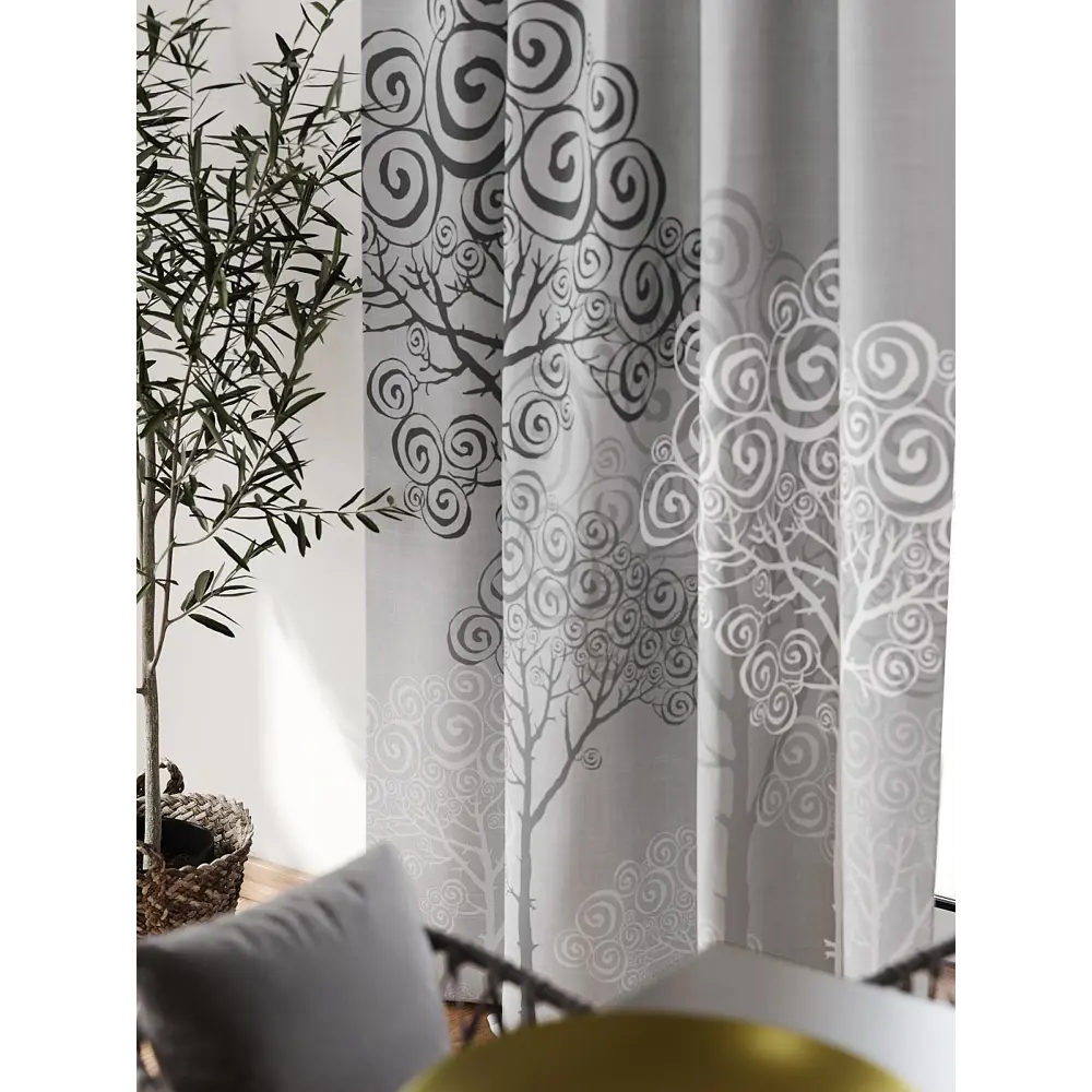 Фото 5 Штора блэкаут на шторной ленте Comfy Way Флонтос - 14 CW594014-260, 260x150 см, цвет серый Фото 5 Штора блэкаут на шторной ленте Comfy Way Флонтос - 14 CW594014-260, 260x150 см, цвет серый