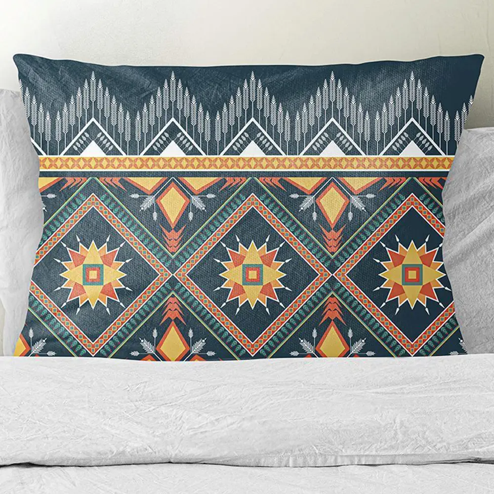 Фото Наволочка Zaberite Мароканские узоры 4179Н, 30x50 см Фото Наволочка Zaberite Мароканские узоры 4179Н, 30x50 см