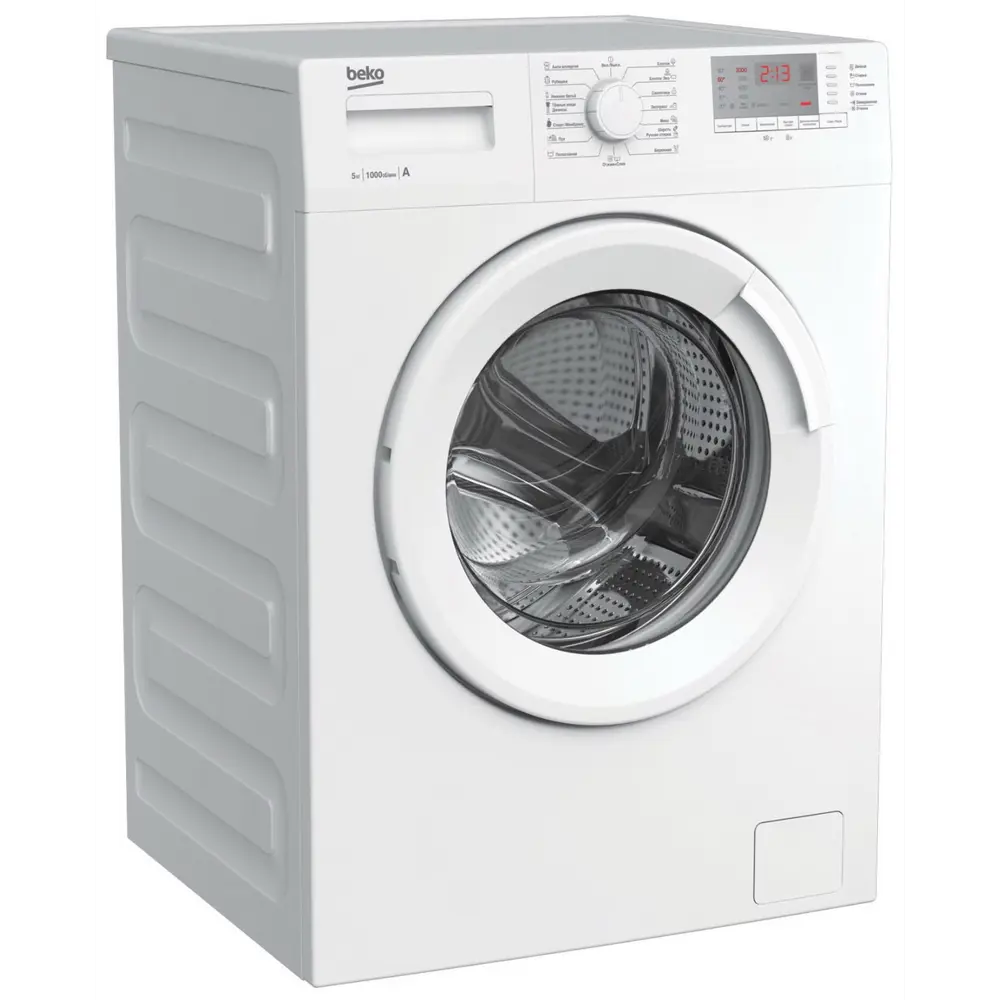 Фото 3 Стиральная машина Beko Wrs 5512 bww 59.9x83.9x34.5 см 5 кг цвет белый Фото 3 Стиральная машина Beko Wrs 5512 bww 59.9x83.9x34.5 см 5 кг цвет белый