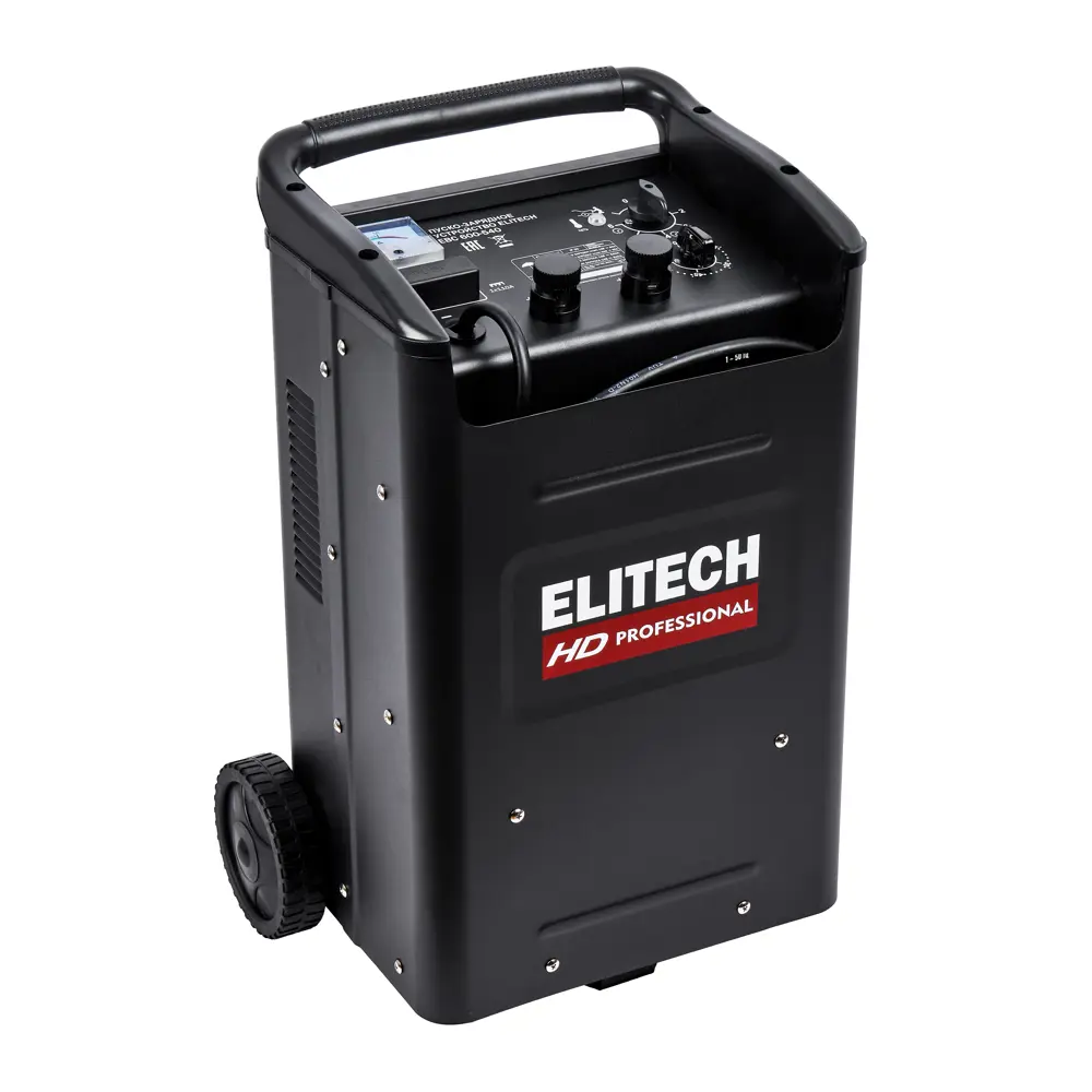 Фото 9 Пуско-зарядное устройство Elitech HD EBC 600/540 Фото 9 Пуско-зарядное устройство Elitech HD EBC 600/540