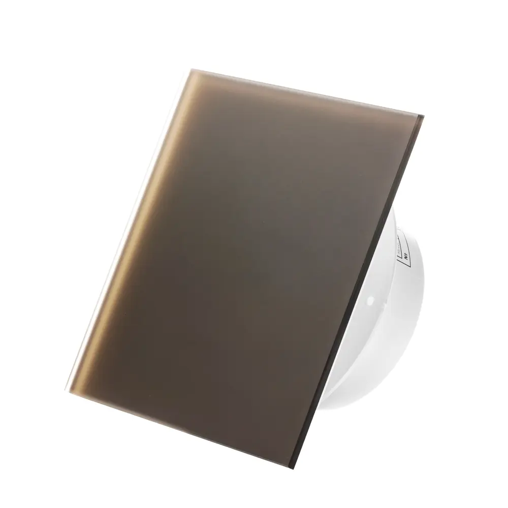 Фото Вентилятор вытяжной накладной Slimvent МV D100 мм 29 дБ 90 м³/ч стекло цвет бронзовый матовый Фото Вентилятор вытяжной накладной Slimvent МV D100 мм 29 дБ 90 м³/ч стекло цвет бронзовый матовый