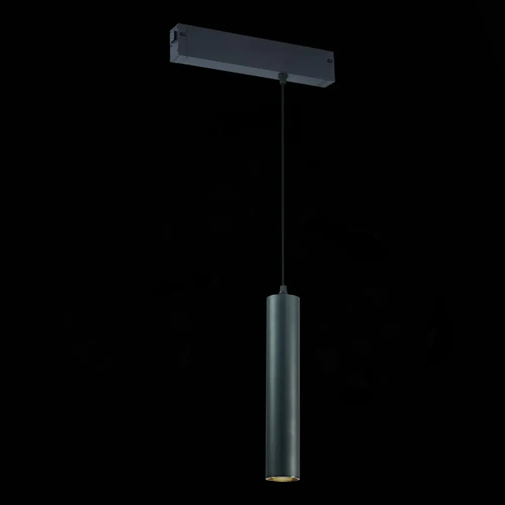 Фото 2 Трековый светильник подвесной под лампу Gu10 St luce St507.403.01 однофазный 3 м² цвет черный