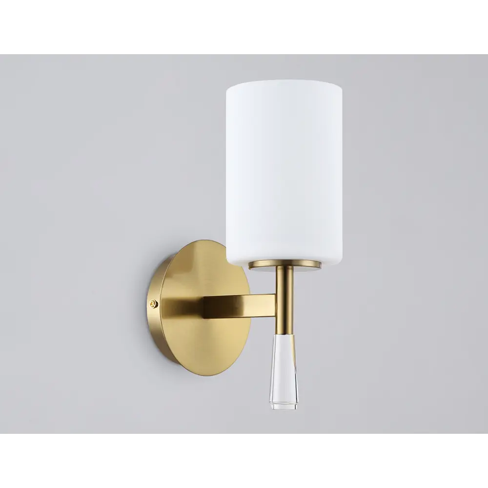 Фото 4 Настенный светильник Ambrella light High light Lh56265 цвет белый матовый/латунь Фото 4 Настенный светильник Ambrella light High light Lh56265 цвет белый матовый/латунь
