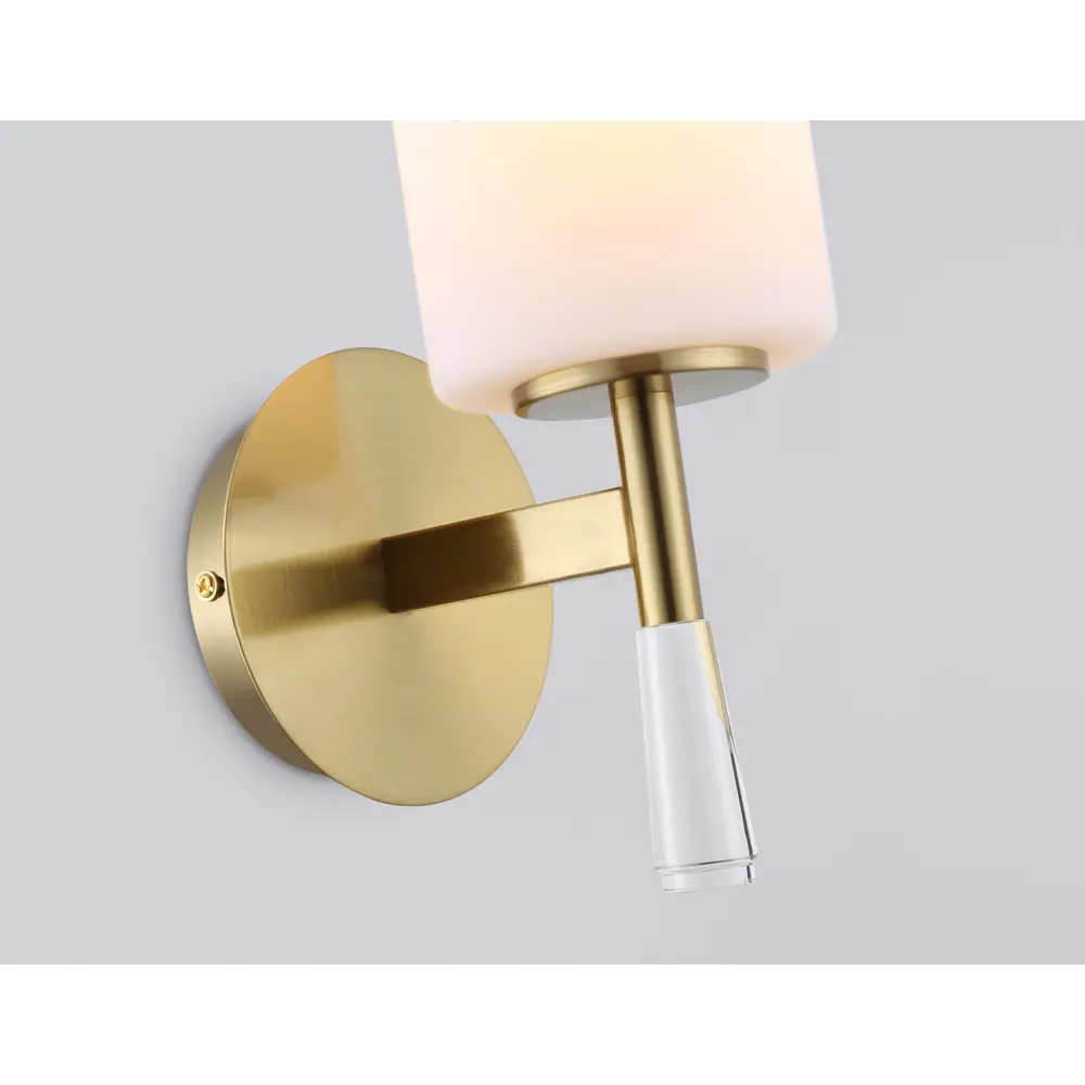Фото 5 Настенный светильник Ambrella light High light Lh56265 цвет белый матовый/латунь Фото 5 Настенный светильник Ambrella light High light Lh56265 цвет белый матовый/латунь