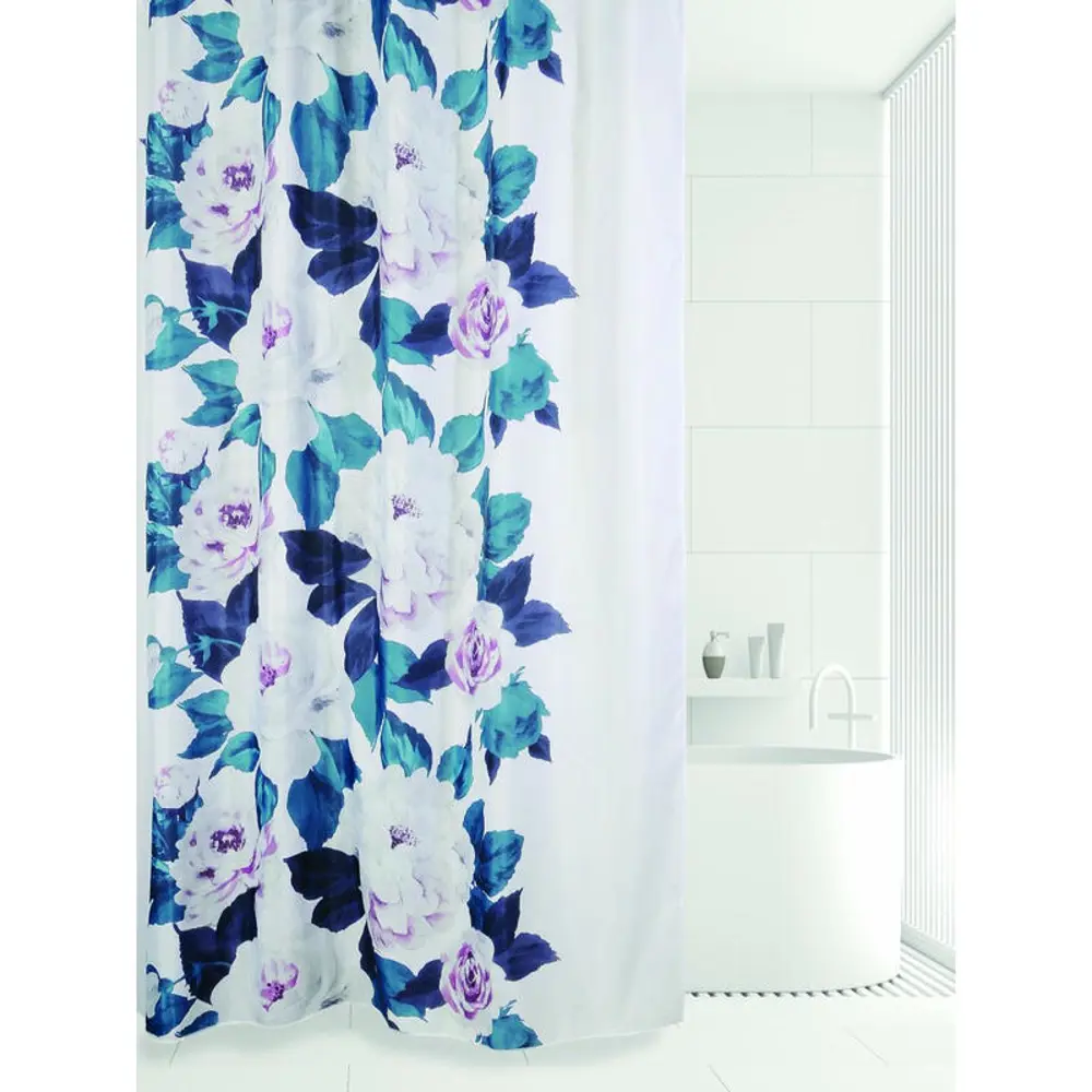 Фото Шторка для ванной комнаты Bath Plus 70400 180x180см цвет бесцветный/прозрачный Фото Шторка для ванной комнаты Bath Plus 70400 180x180см цвет бесцветный/прозрачный