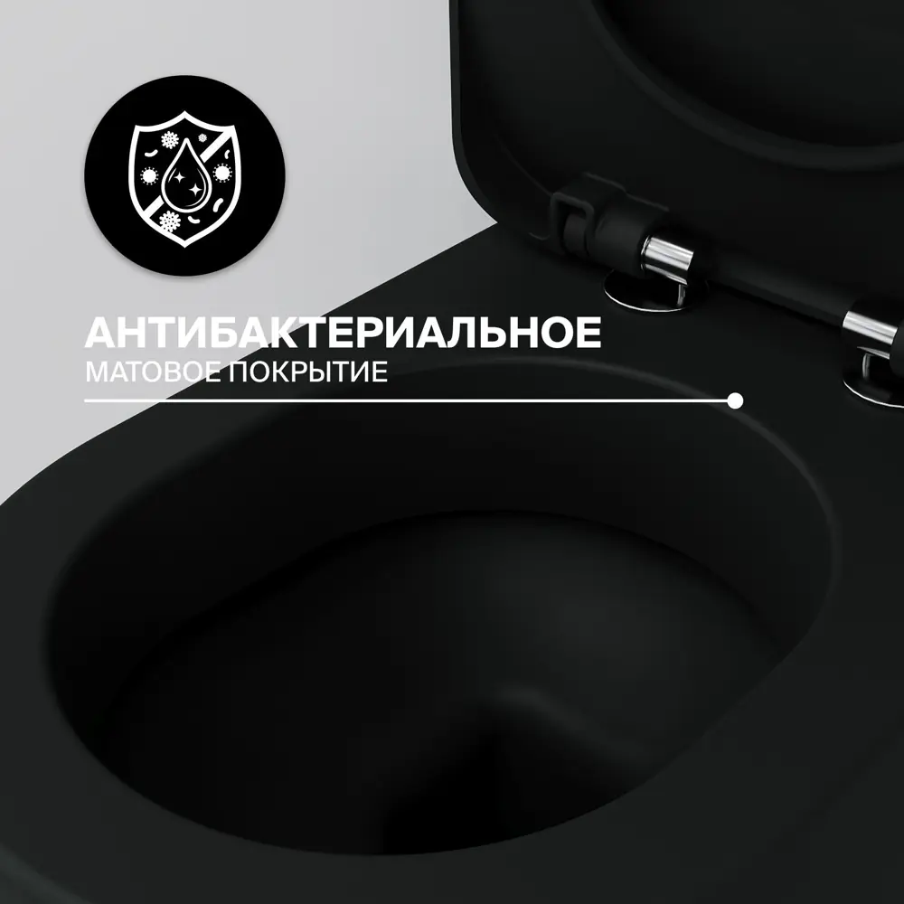 Фото 4 Унитаз подвесной Creavit FE320-11SM00E-0000 Фото 4 Унитаз подвесной Creavit FE320-11SM00E-0000