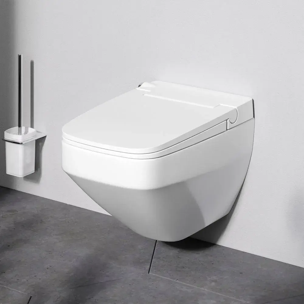 Фото 9 Унитаз подвесной Am.pm Inspire V2.0 CCC50A1700SC безободковый с сиденьем микролифт