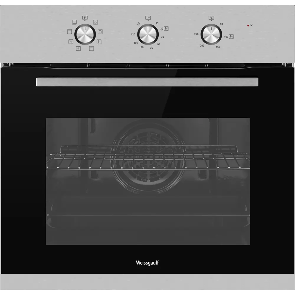 Фото Встраиваемый духовой шкаф Weissgauff EOM 208 PDX Steam Clean 59.5х59.5х55.5 см цвет серый Фото Встраиваемый духовой шкаф Weissgauff EOM 208 PDX Steam Clean 59.5х59.5х55.5 см цвет серый