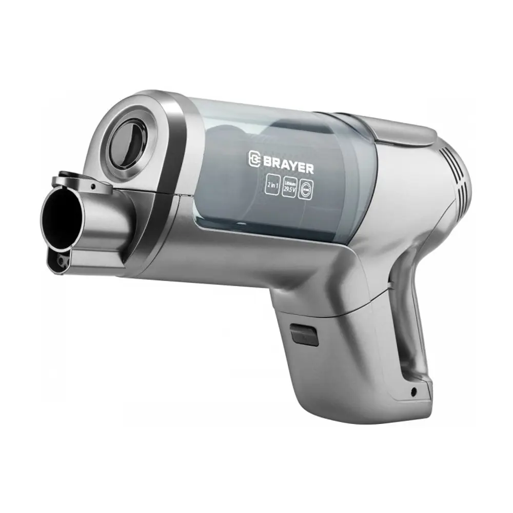 Фото 3 Пылесос вертикальный Brayer 4263br 1 л 135 Вт цвет серый Фото 3 Пылесос вертикальный Brayer 4263br 1 л 135 Вт цвет серый