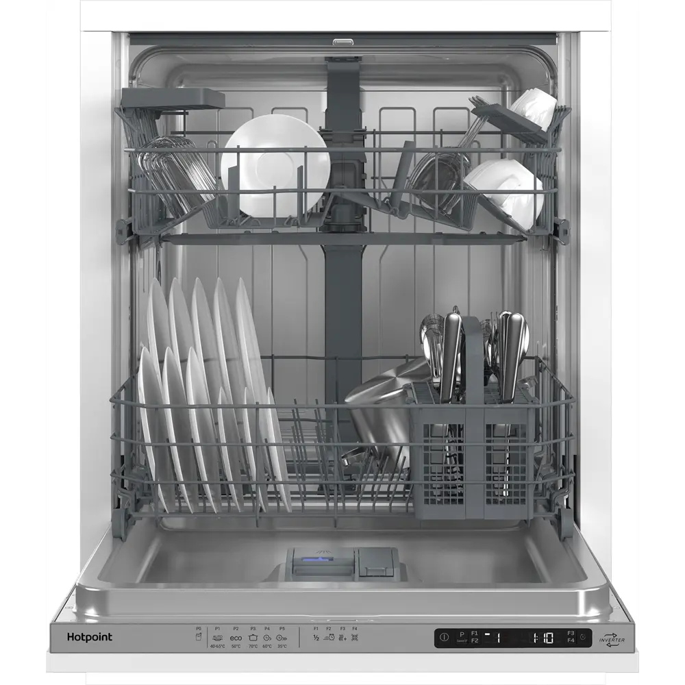 Фото 2 Встраиваемая посудомоечная машина Hotpoint HI 4C56W 59.8 см 5 программ цвет белый Фото 2 Встраиваемая посудомоечная машина Hotpoint HI 4C56W 59.8 см 5 программ цвет белый