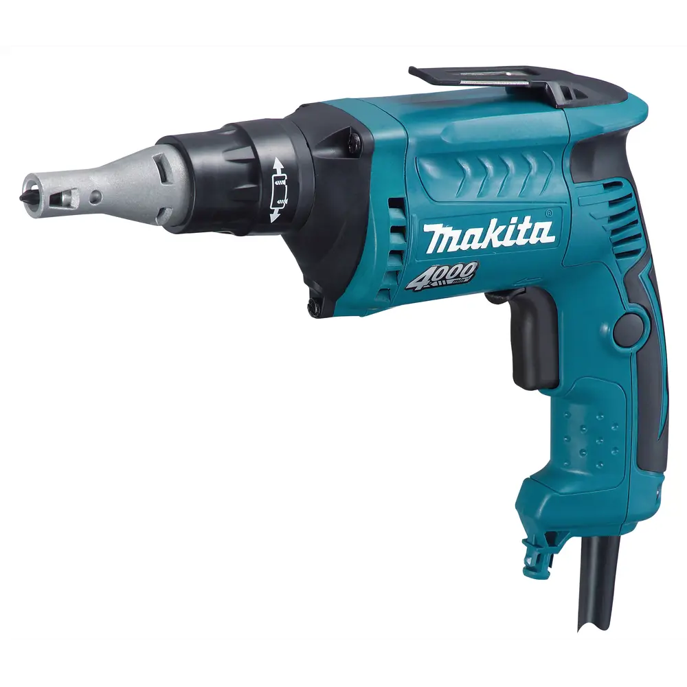 Фото 3 Шуруповерт сетевой для гипсокартона Makita FS4000JX2, 570 Вт Фото 3 Шуруповерт сетевой для гипсокартона Makita FS4000JX2, 570 Вт