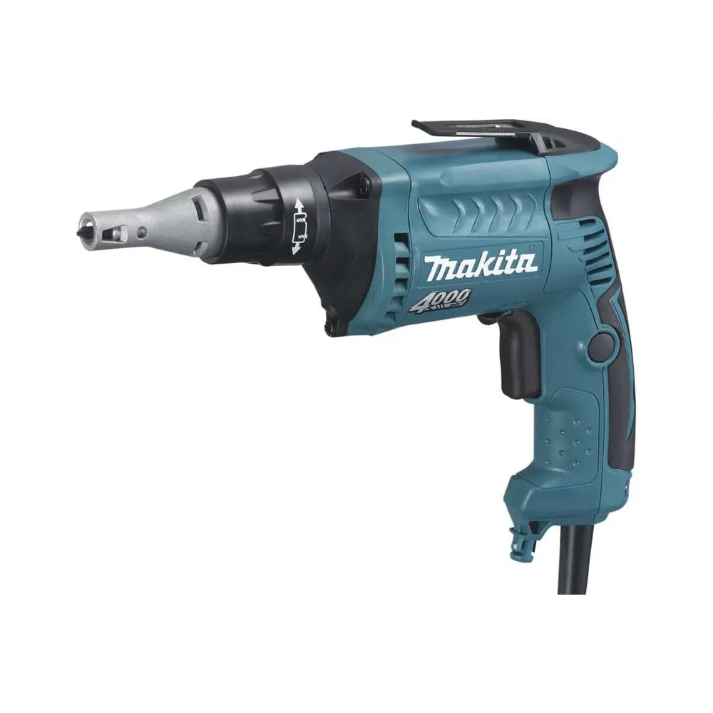 Фото 2 Шуруповерт сетевой для гипсокартона Makita FS4000JX2, 570 Вт Фото 2 Шуруповерт сетевой для гипсокартона Makita FS4000JX2, 570 Вт